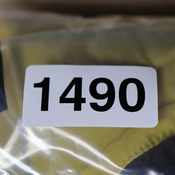 Icebreaker Jacket Mens Medium Yellow Cool-Lite GT Merino Running Windbreaker - Picture 13 of 13